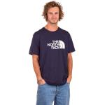Reduzierte Blaue Streetwear The North Face Easy T-Shirts aus Baumwolle für Herren Größe S 