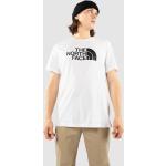 Reduzierte Weiße Streetwear The North Face Easy T-Shirts aus Baumwolle für Herren Größe XL 