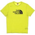 Gelbe Streetwear The North Face Easy T-Shirts für Herren Größe S 