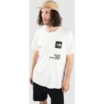 Weiße Streetwear The North Face T-Shirts für Herren Übergrößen 
