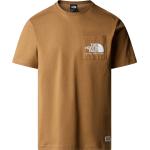 The North Face Herren Berkeley California Pocket T-Shirt (Größe M, braun)