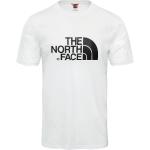 Reduzierte Weiße The North Face Easy T-Shirts aus Baumwolle für Herren Größe XS 