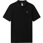 Schwarze Sportliche The North Face Piquet Herrenpoloshirts & Herrenpolohemden aus Baumwolle Größe XXL 