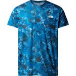 Blaue The North Face Reaxion T-Shirts für Herren Größe L 