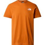 Orange The North Face Redbox T-Shirts für Herren Größe XL 