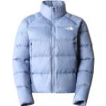 The North Face Hyalite Down Jacket Blau, Damen Daunen Ponchos & Capes, Größe XL - Farbe Folk Blue Daunen