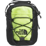 Neongrüne The North Face Jester Umhängetaschen mit Reißverschluss mit Außentaschen für Herren 