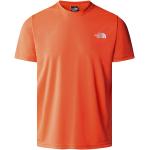 Rote The North Face Reaxion T-Shirts für Herren Größe XL für den für den Sommer 
