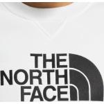 Weiße The North Face Drew Peak Rundhals-Ausschnitt Rundhals-Pullover für Herren Größe L 