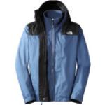 The North Face Men Evolve Ii Triclimate Jacket Shady Blue/Tnf Black (L)