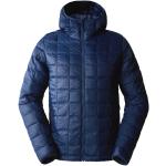 Blaue Gesteppte The North Face Thermoball Herrenhoodies & Herrenkapuzenpullover aus Polyester mit Kapuze Größe S für den für den Winter 