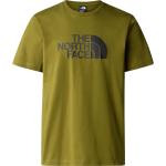 Reduzierte Olivgrüne Kurzärmelige The North Face Easy T-Shirts aus Baumwolle für Herren Größe S 