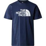 Reduzierte Marineblaue Kurzärmelige The North Face Summit T-Shirts aus Baumwolle für Herren Größe S 