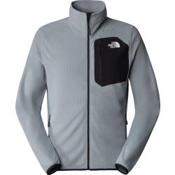 The North Face The North Face M Experit Grid Fleece Monument Grey/TNF Black Monument Grey/Tnf Black L