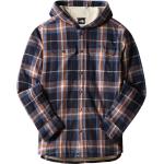 The North Face Mens Hooded Campshire Shirt utility brown m.b. shadow plaid - Größe S