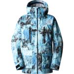 The North Face Mens Printed Dragline Jacket norse blue cole navin never a face print (9C1) L