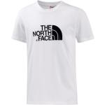 Reduzierte Weiße Kurzärmelige The North Face Easy T-Shirts aus Baumwolle für Herren Größe M 