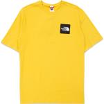 Reduzierte Gelbe The North Face T-Shirts für Herren Größe S 