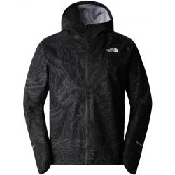 The North Face - Printed First Dawn Packable Jacket - Regenjacke Gr XL schwarz