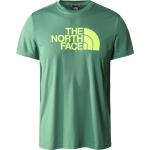 Grüne Kurzärmelige The North Face Reaxion Rundhals-Ausschnitt T-Shirts für Herren Größe S 