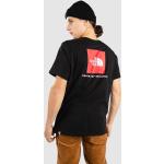 Schwarze Streetwear The North Face Redbox T-Shirts aus Baumwolle für Herren Größe XL 