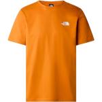 Orange The North Face Redbox T-Shirts für Herren Größe S 