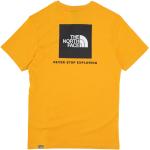 Gelbe Streetwear The North Face Summit T-Shirts für Herren Größe XL 