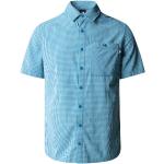Reduzierte Blaue The North Face Outdoor-Hemden aus Polyamid für Herren Größe S 