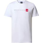 Reduzierte Weiße Langärmelige The North Face NeverStopExploring T-Shirts aus Baumwolle für Herren Größe M 