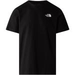 Reduzierte Schwarze Langärmelige The North Face Redbox T-Shirts aus Baumwolle für Herren Größe M 