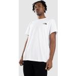 Weiße Streetwear The North Face Simple Dome T-Shirts aus Baumwolle für Herren Größe XL 