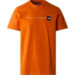 Orange Sportliche The North Face NeverStopExploring T-Shirts für Herren Größe L für den für den Frühling 