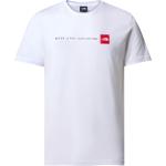 Weiße Sportliche The North Face NeverStopExploring T-Shirts für Herren Größe S für den für den Frühling 