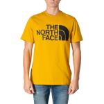 Gelbe The North Face T-Shirts für Herren Größe M für den für den Winter 