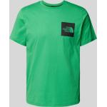 The North Face T-Shirt mit Label-Print Modell 'FINE' (M Gruen)