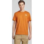 Orange The North Face Redbox T-Shirts aus Baumwolle für Herren Größe S 