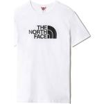 Weiße Streetwear The North Face Easy Rundhals-Ausschnitt T-Shirts aus Jersey für Herren Größe M 