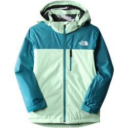 The North Face - Teen's Snowquest Plus Insulated Jacket - Skijacke Gr M grün