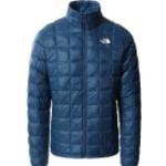 The North Face Thermoball ECO Jacket 2.0 Blau, Herren Ponchos & Capes, Größe XL - Farbe Monterey Blue - TNF White Logo