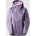 Violette Wasserdichte Atmungsaktive The North Face Quest 3-in-1 Jacken mit Reißverschluss für Damen Größe XS 