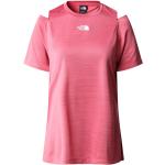 Pinke The North Face T-Shirts aus Polyester für Damen Größe L 