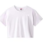 Rosa Casual The North Face Simple Dome T-Shirts aus Baumwolle für Damen 