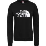 Schwarze Casual The North Face Drew Peak Damensweatshirts aus Baumwolle Größe L 