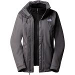 The North Face Women Evolve Ii Triclimate Jacket Pearl-TNF Black (M)