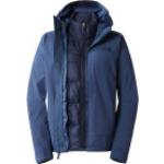 The North Face Women Mountain Light Fl Triclimate Jacket Shady Blue-Summit Navy (L)