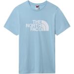 Blaue Kurzärmelige The North Face Easy T-Shirts für Damen Größe XL 