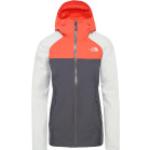 The North Face Women Stratos Jacket Vanadis Grey/Tin Grey/ Radiant Orange (Ausla (XS)