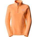 Reduzierte Orange The North Face Glacier Damenhoodies & Damenkapuzenpullover aus Fleece Größe XL 