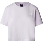 Reduzierte Weiße Langärmelige The North Face Simple Dome T-Shirts für Damen Größe XS 