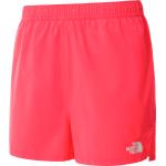 Reduzierte Korallenrote The North Face Stretch-Shorts aus Polyester für Damen Größe L 